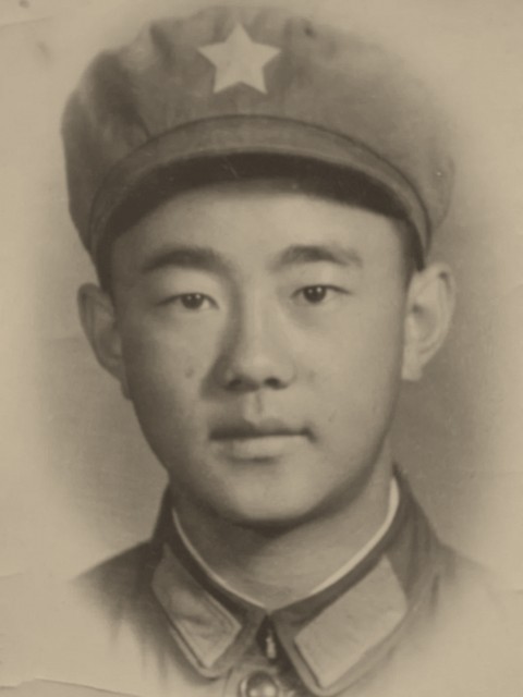 董存瑞烈士原照（修复前）