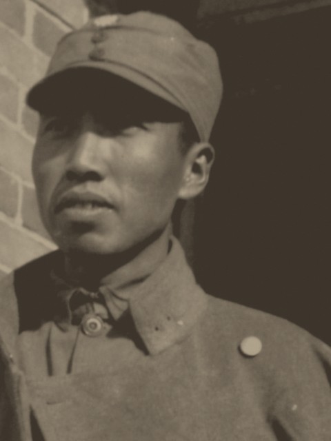 左权烈士原照（修复前）